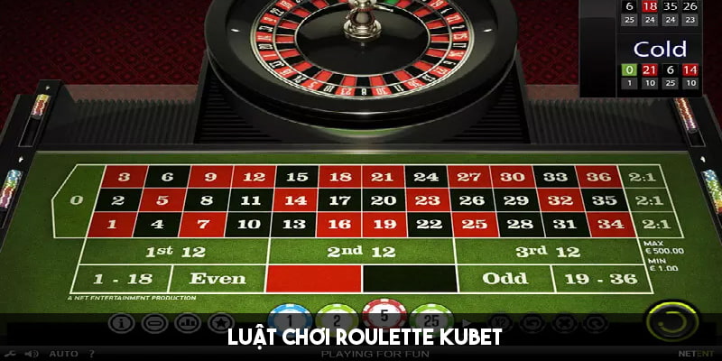 Luật chơi Roulette Kubet